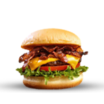 Papa Pawan's Bacon Cheeseburger 