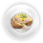 Jacket Potato With Tuna Salad 